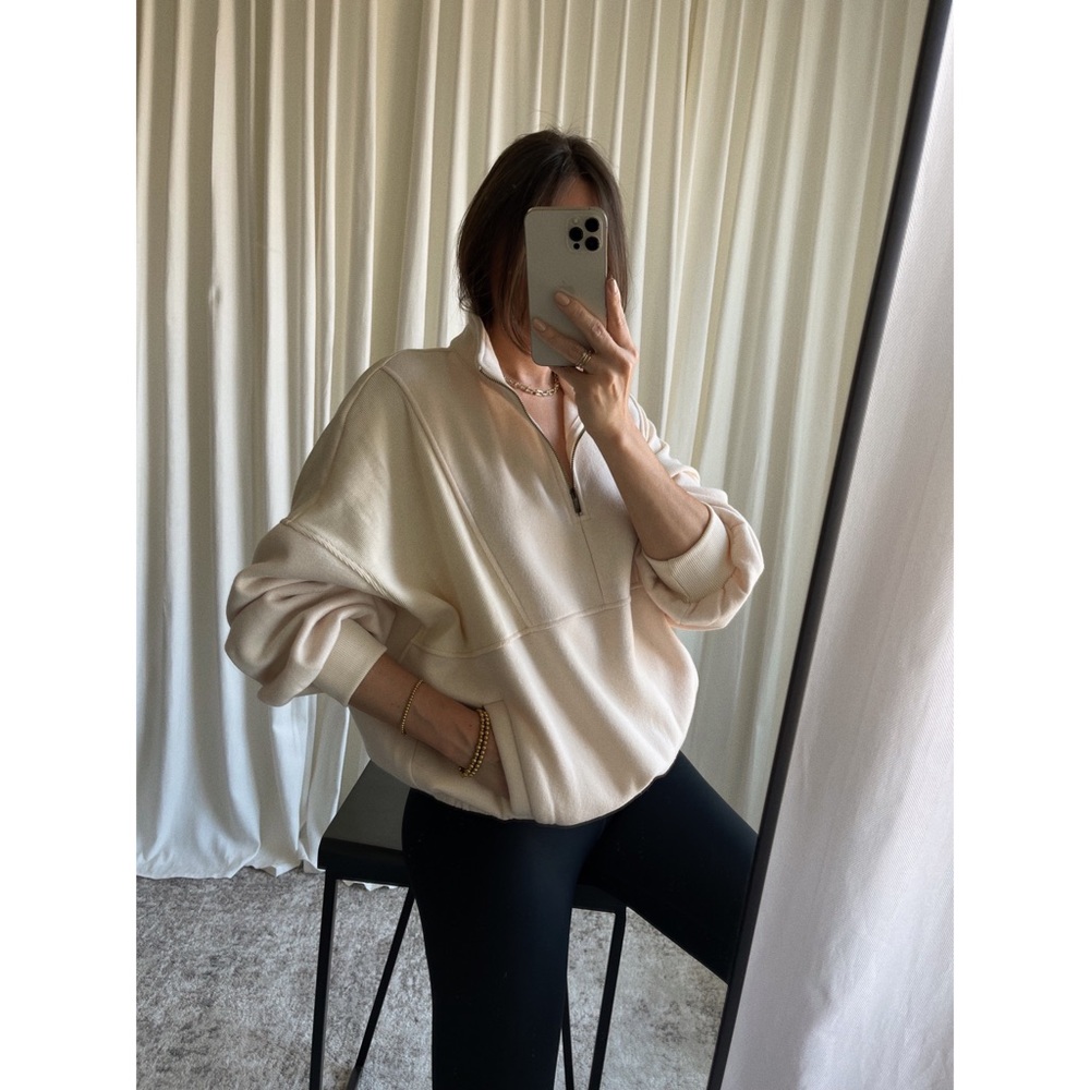 ASPEN SWEATSHIRT — In Cream - Picture 6 of 9